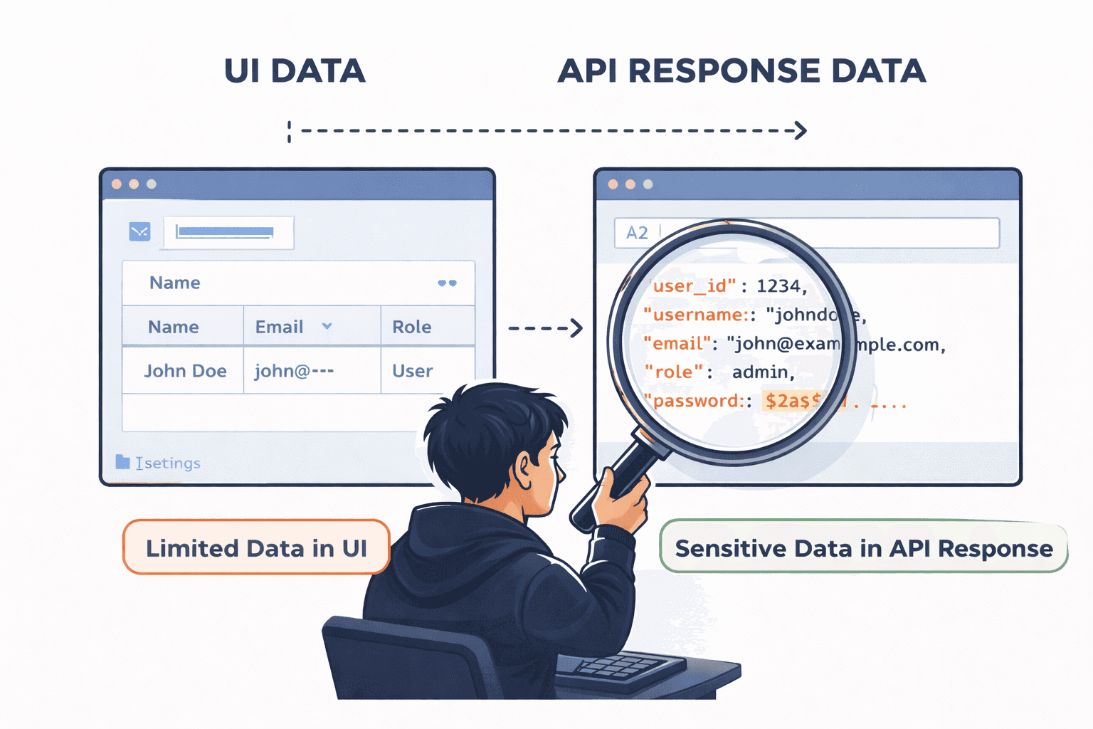 API response data observation
